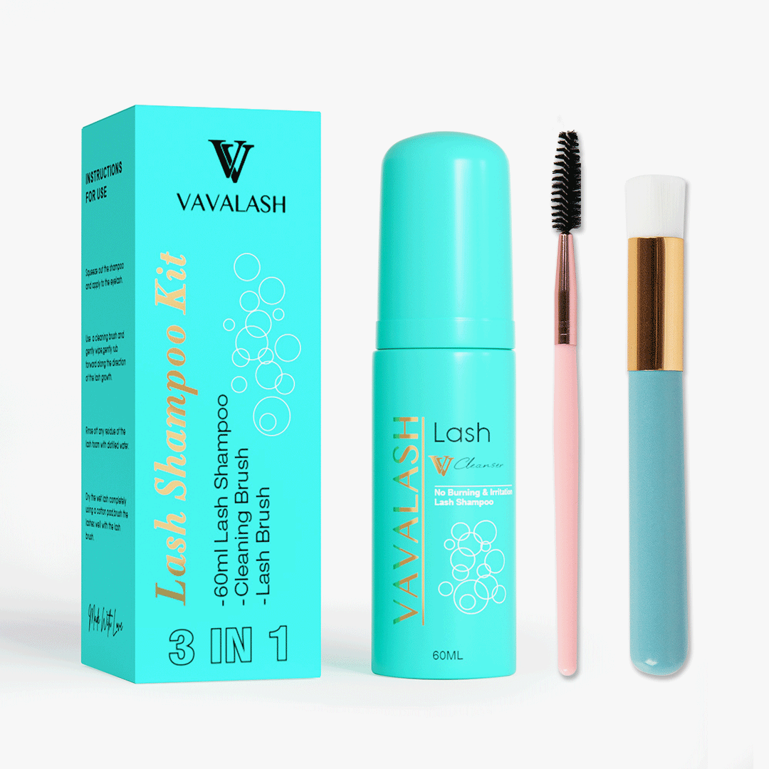 3-in-1 Lash Cleanser Foam Kit for Extensions | VAVALASH