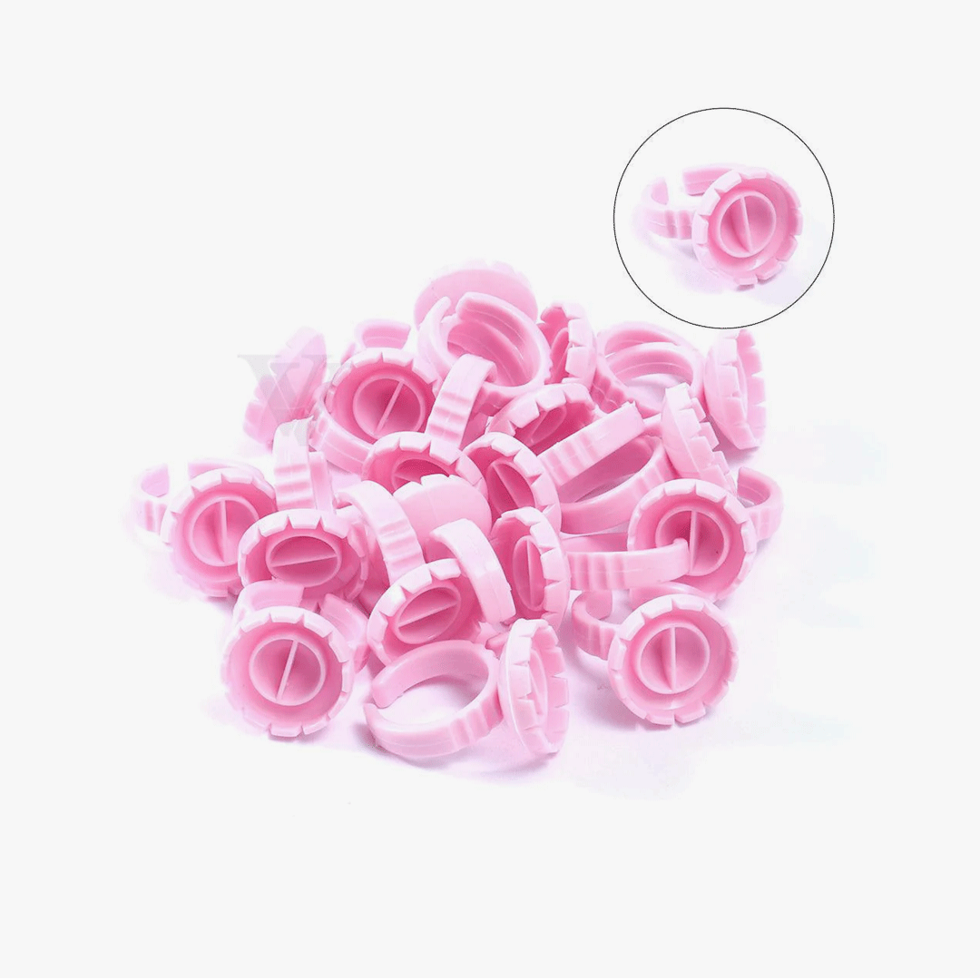 Round-shaped Glue Rings 100pcs/pack SC