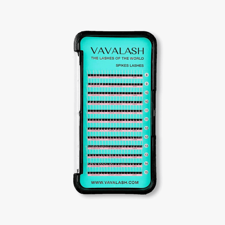 Premade Wispy Spikes Colored Lash Extensions 0.07mm SC-2