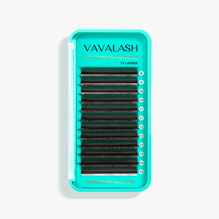 Colored YY Lash Extensions Volume Premade Fan SC