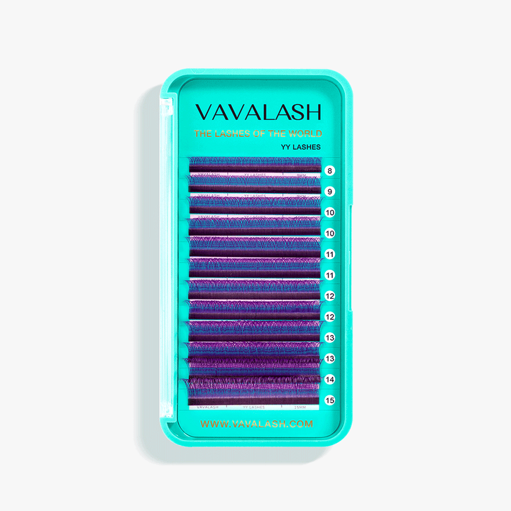 Colored YY Lash Extensions Volume Premade Fan SC