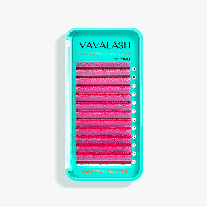 Colored YY Lash Extensions Volume Premade Fan SC
