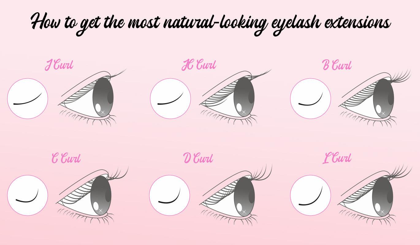 Most Natural-Looking Eyelash Extensions