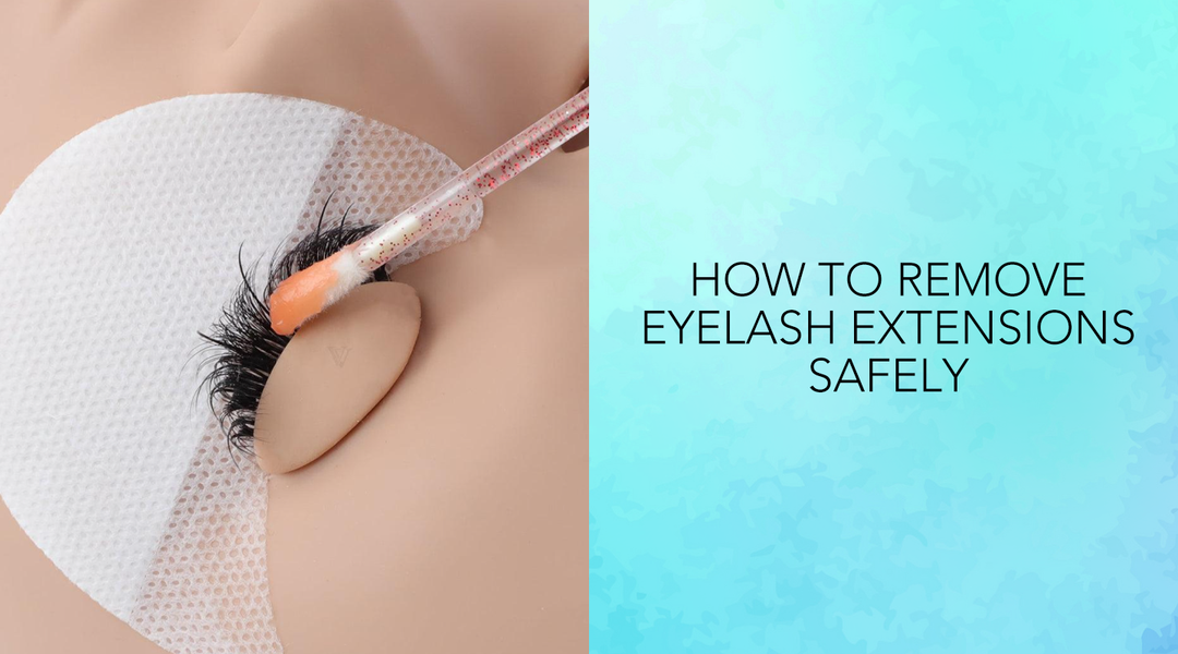 how to remove eyelash extension