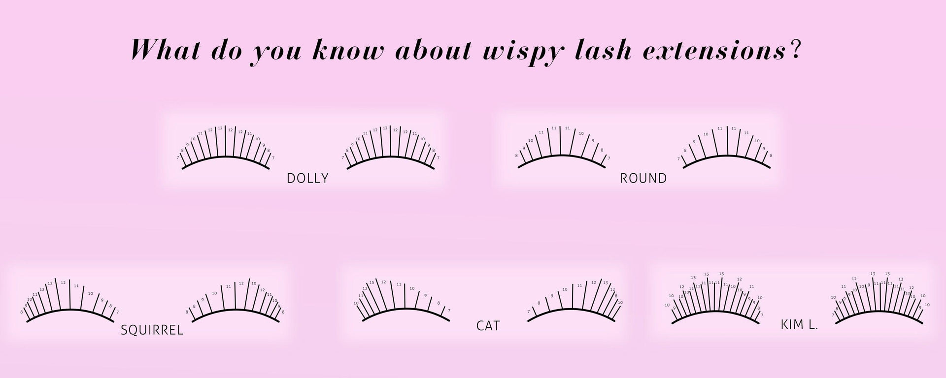 What do you know about wispy lash extensions?