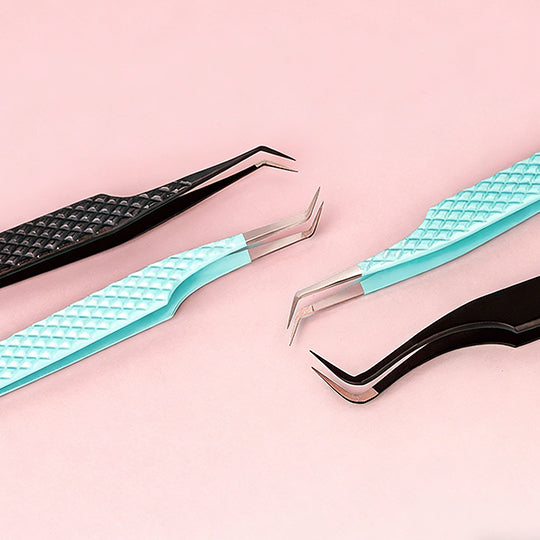 Angled Volume Tweezers