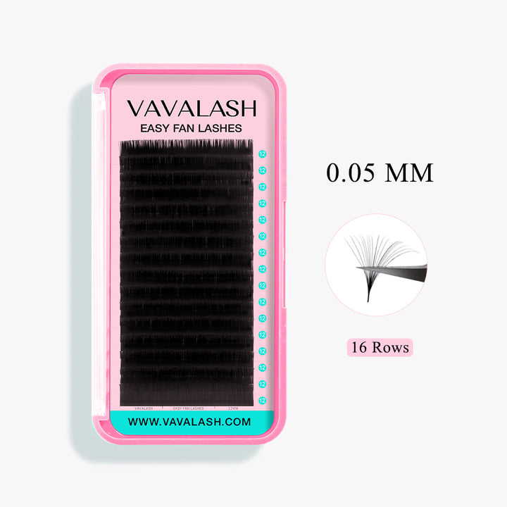 Extensions de Cils Volume Easy Fan 0.05mm
