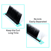 Volume Easy Fan Lash Extensions 0.07mm L Curl