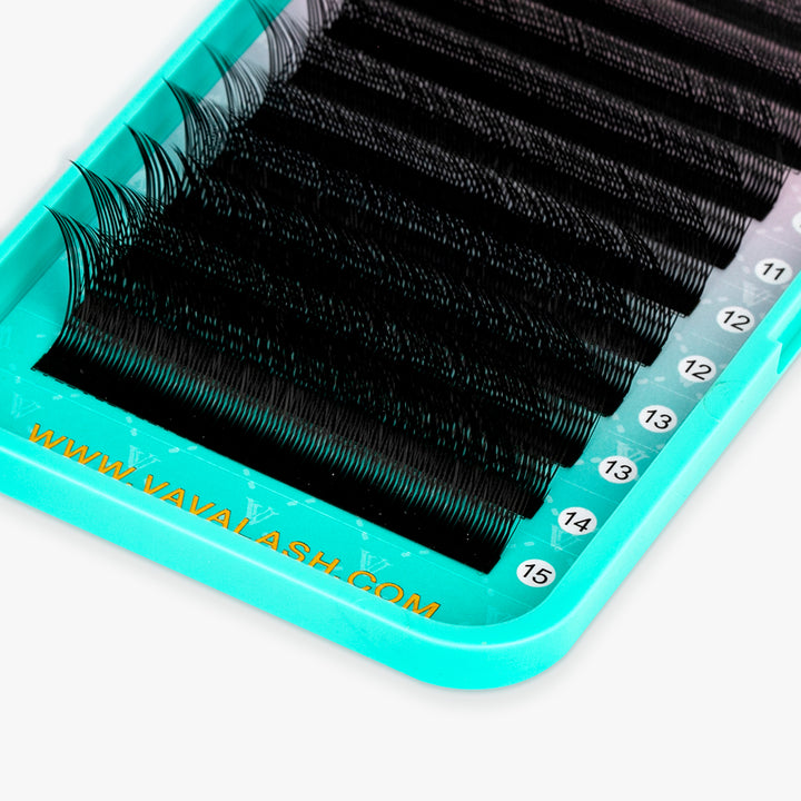 Foxy Eye Slant YY Premade Fan (2 Boxes)