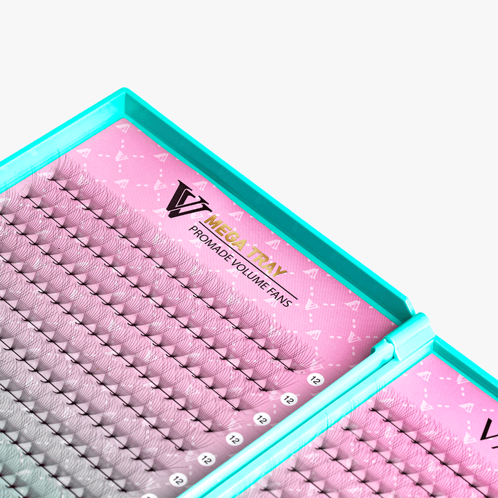 10D LASHBOOK  Promade Mega Volume Fans - 500 Fans