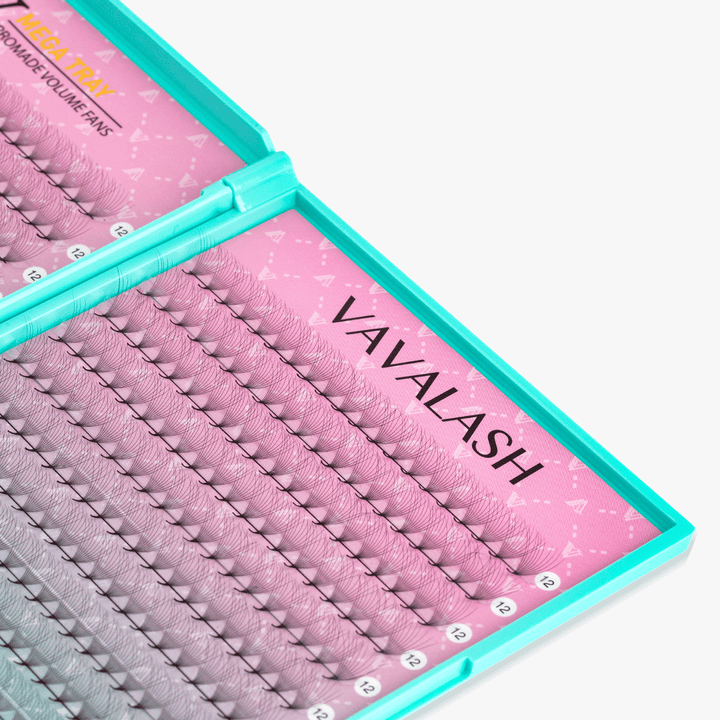 10D LASHBOOK  Promade Mega Volume Fans - 500 Fans