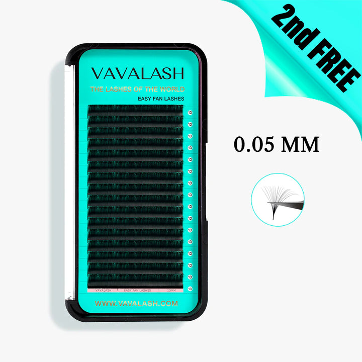 Volume Easy Fan Lash Extensions 0.05mm