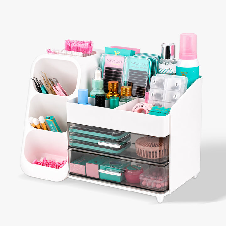 Multi-Functional Storage Box for Eyelash Extensions