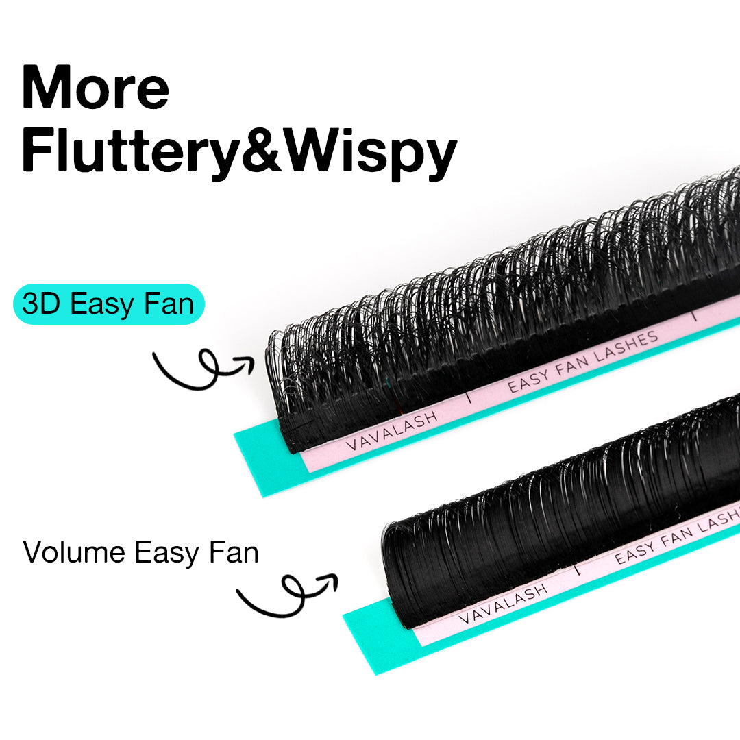 0.03MM 3D Easy Fan Mega Volume Eyelash Extensions
