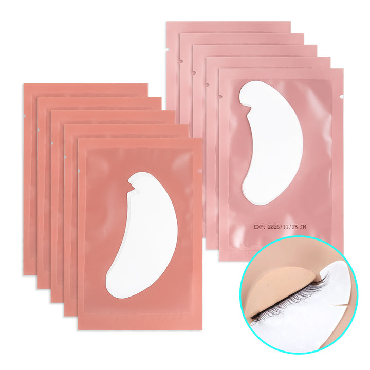 Pads de gel d'œil pré-coupés 50pcs / pack