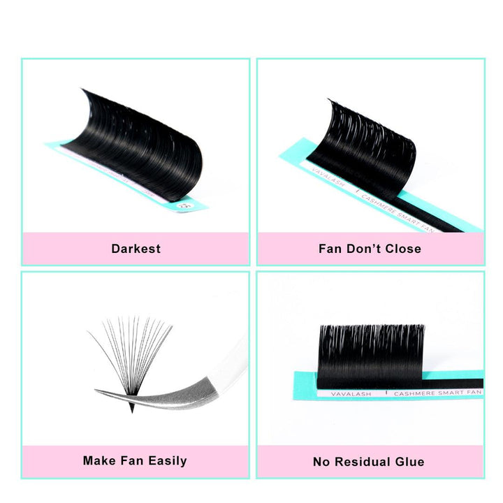 Cashmere Easy Fan Lashes 0.07mm