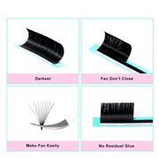 Cashmere Volume Easy Fan Lash Extensions 0.07mm