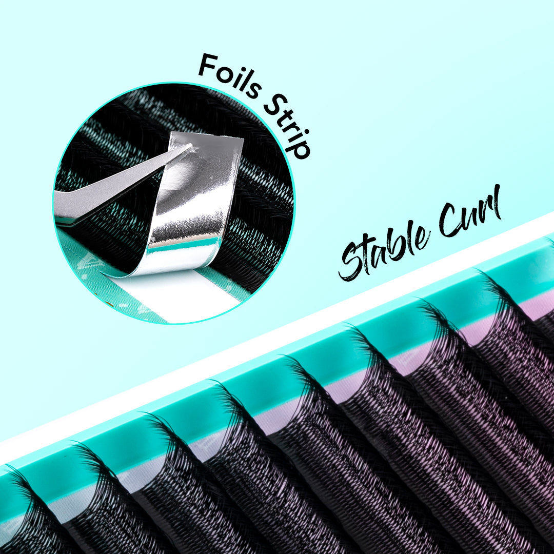 0.07MM U-shape W 5D Volume Lashes SC