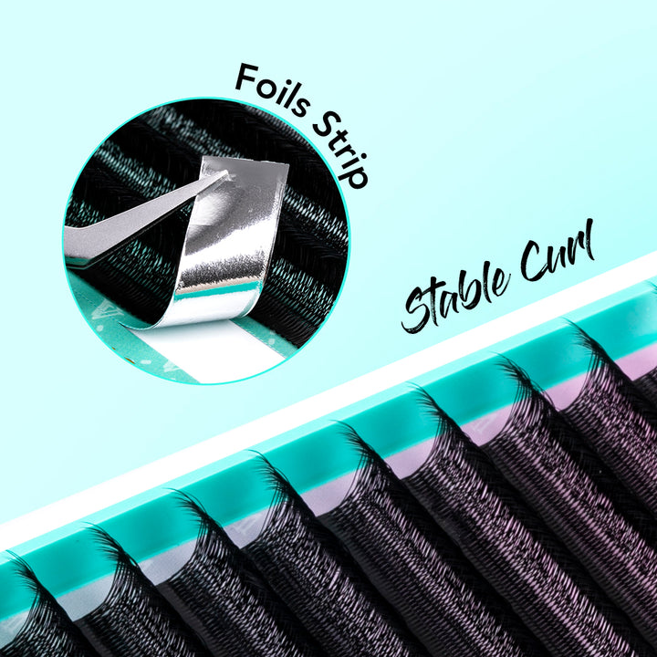 0.07MM U-shape W 5D Volume Lashes SC