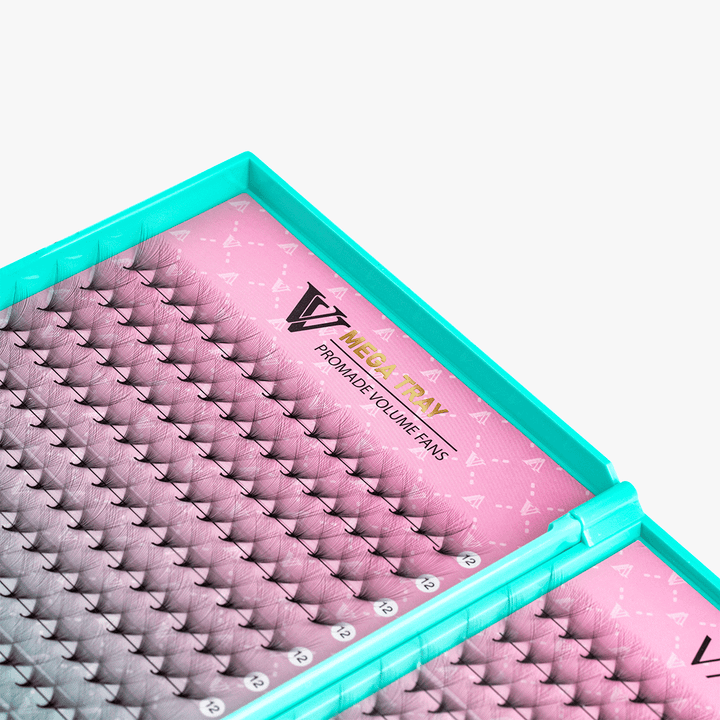 30D LASHBOOK  Promade Mega Volume Fans - 500 Fans
