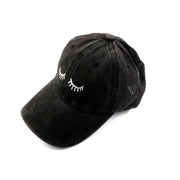 Fashion Embroidery Eyelash Baseball Cap Hats Unisex