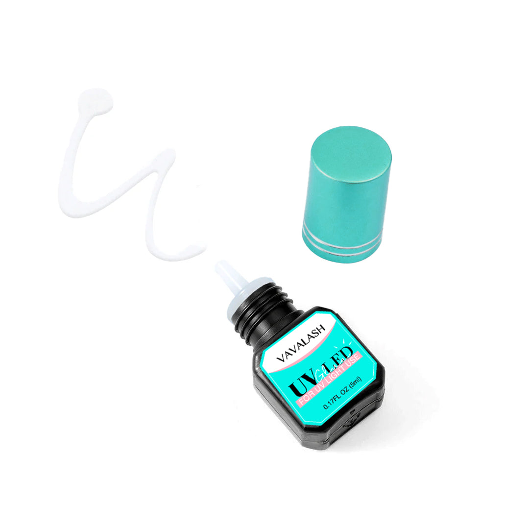 Clear Eyelash Glue For UV/LED Light 5ml 1-2s SC