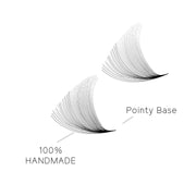 40D Handmade Premade Loose Fans With Pointy Base /500 Fans