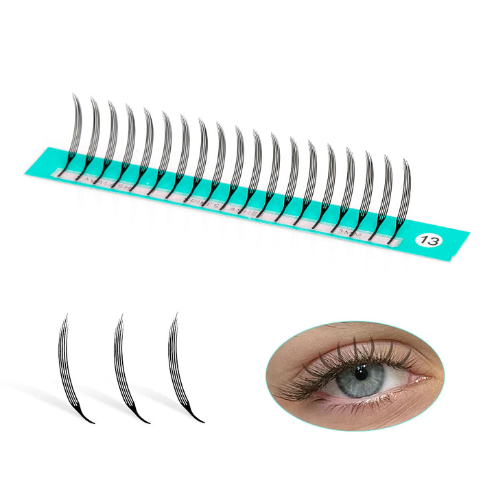 Narrow Wispy Anime Lashes 0.07mm