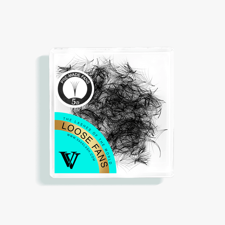 5D Handmade Premade Loose Fans With Pointy Base /500 Fans