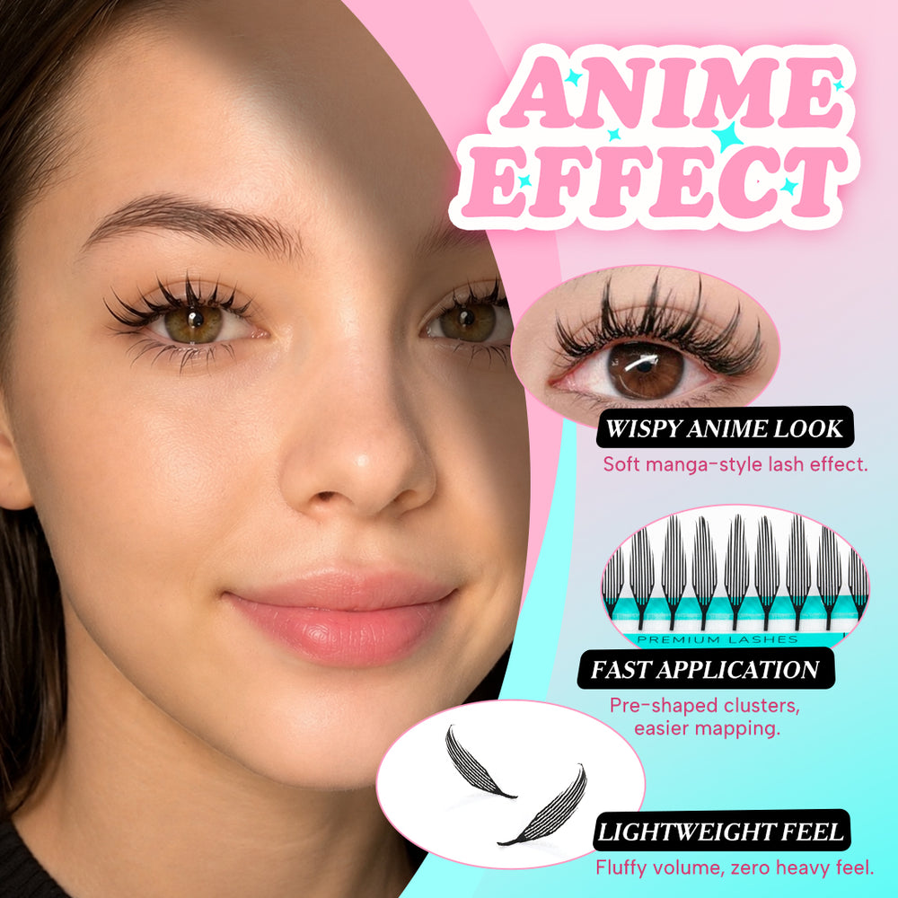 Wispy Anime Lashes 0.07mm