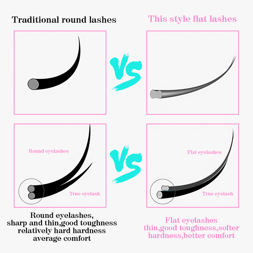 ellipse flat lashes