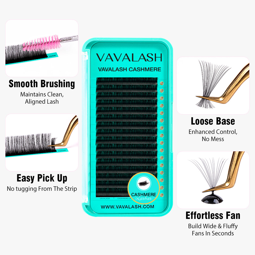 Vavalash Cashmere Volume Lashes 0.05mm