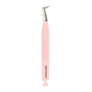 VL-04 Peach Coated Heart-shaped Volume Boot Tweezers for Eyelash Extension