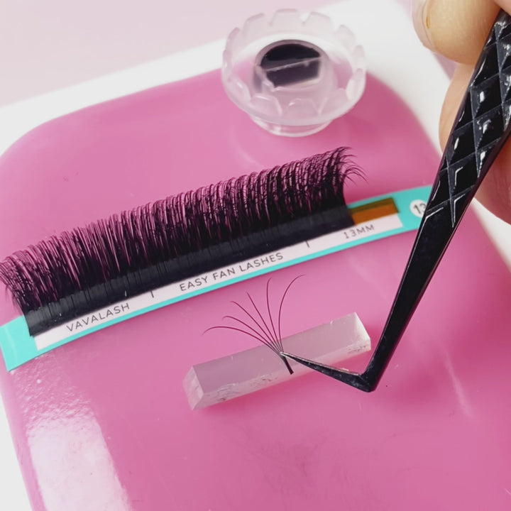 0.03MM 3D Easy Fan Mega Volume Eyelash Extensions