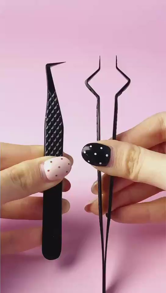 TF-18 Isolation Tweezers for Eyelash Extension