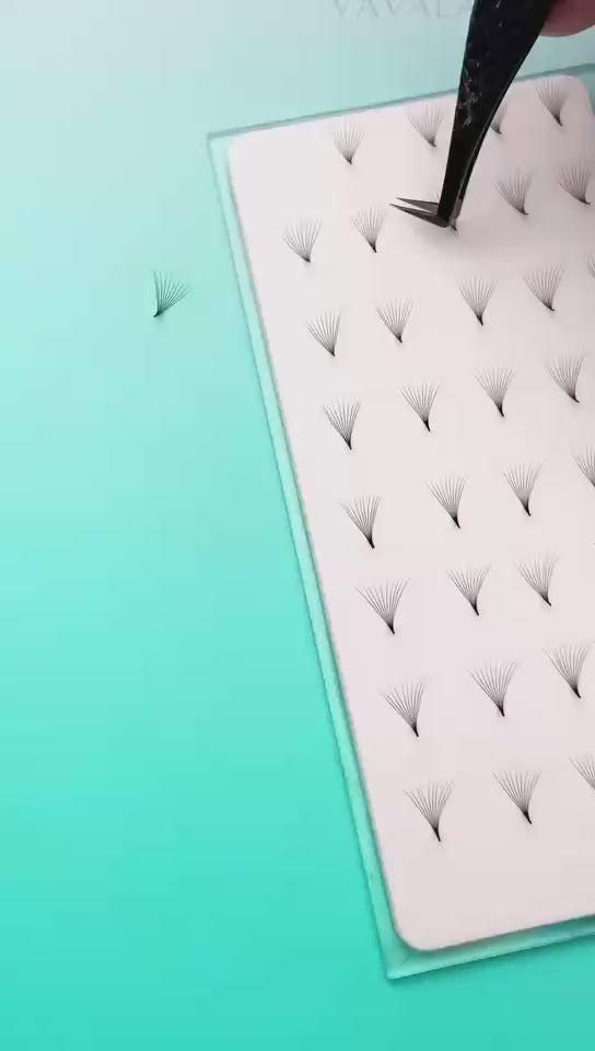 Ventilateurs loose 10D faits à la main avec base pointue /500 ventilateurs