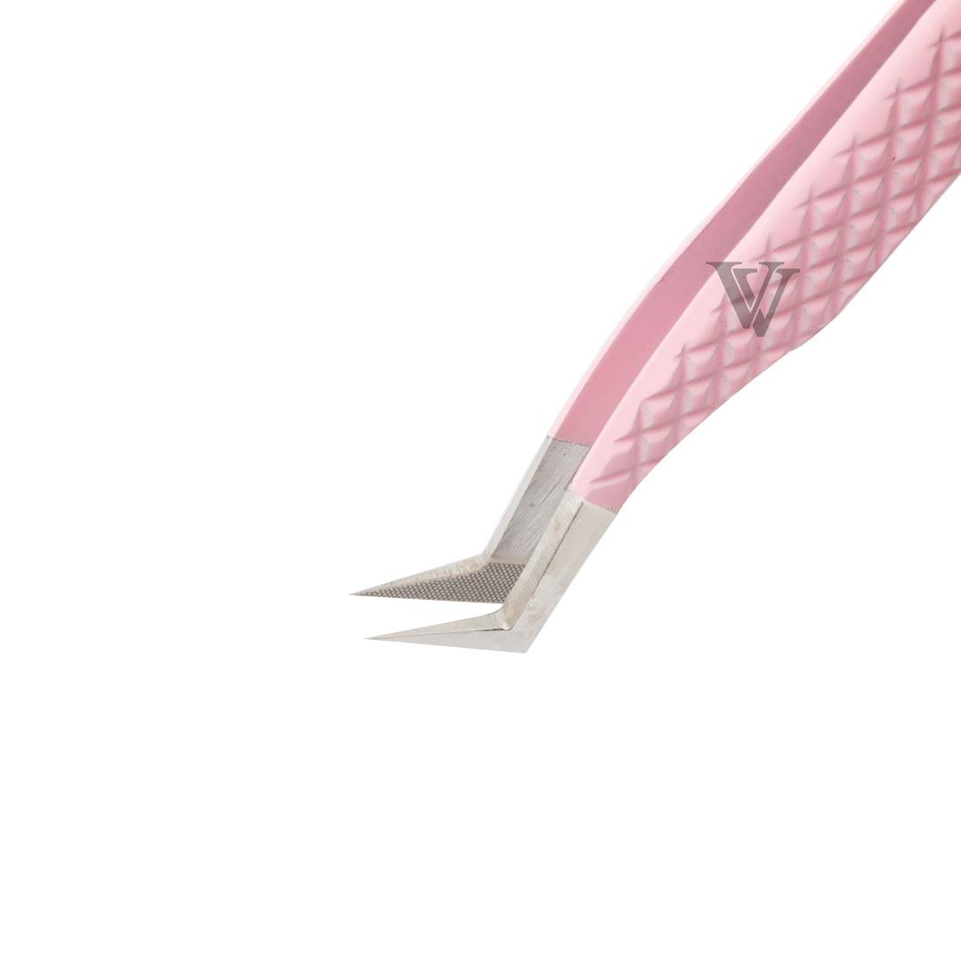 VL-01 Fiber Tip Tweezers for Dust Mega Volume Eyelash Extensions SC