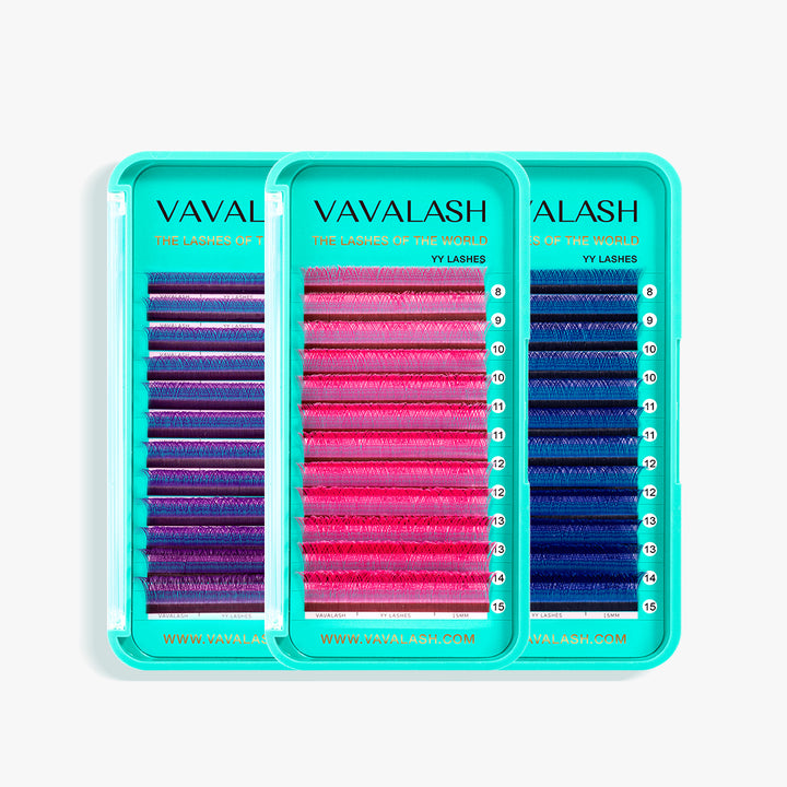 Colored YY Lash Extensions Volume Premade Fan