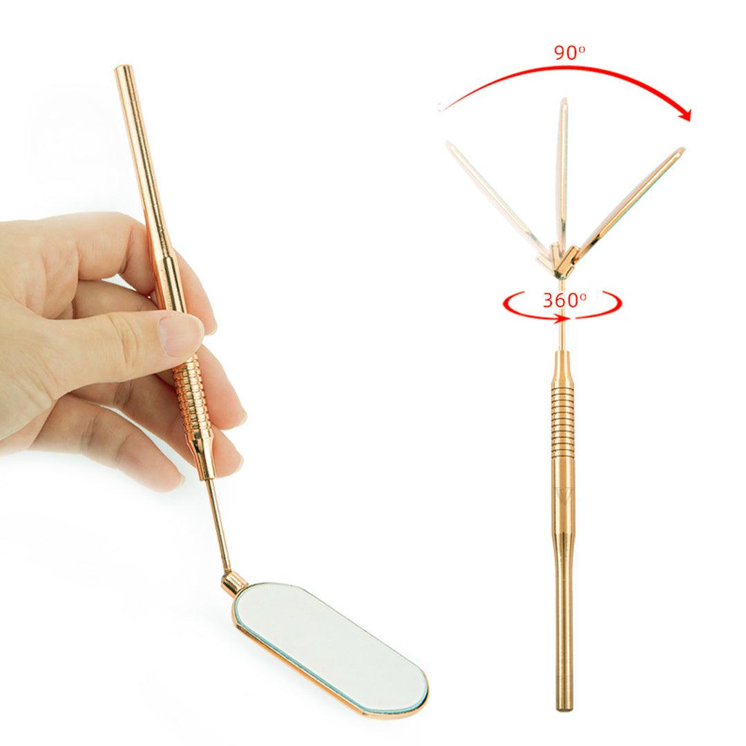Stainless Mirror 360 Degree Free Rotation For Eyelash Extensions