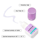 Violet Color Mega Bond Eyelash Adhesive 5ml