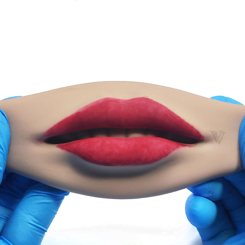 3D Lips Practice Silicone Fake Skin