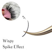 Premade Fan Spikes Volume Eyelash Extensions 0.07mm