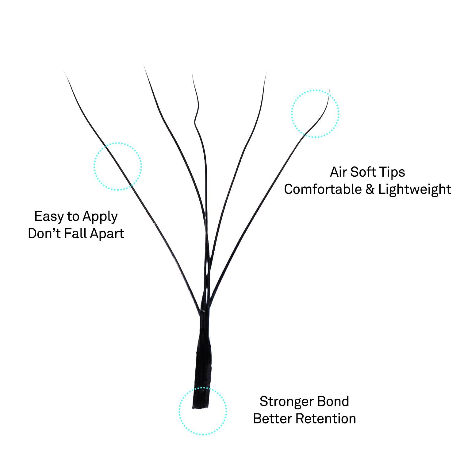 W-Shape 5D Volume Premade Fan Lash Extensions