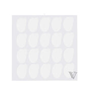 100pcs Disposable  GLUE STICKER(size:about 2.4cm)