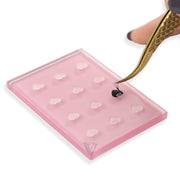 Heart-Shaped Pink Glue Holder