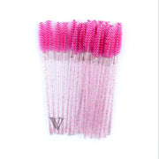 50Pcs GLITTER MASCARA BRUSHES