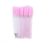 50Pcs GLITTER MASCARA BRUSHES