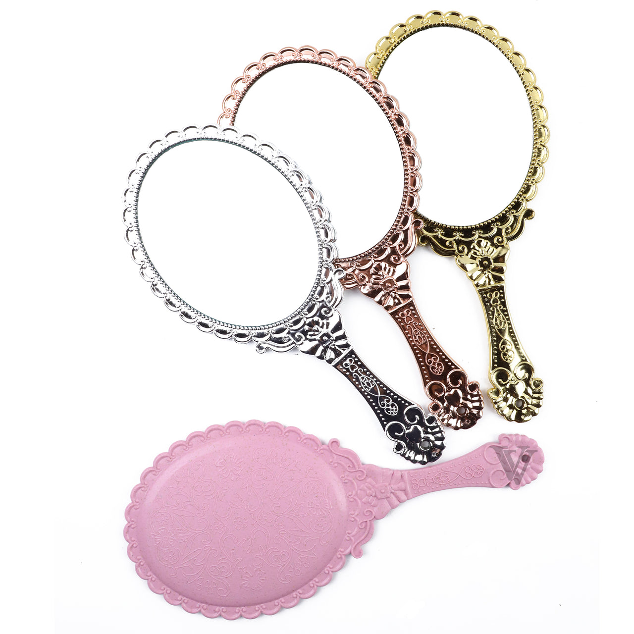 Beauty Handheld Makeup Mirror for Eyelash Extensions