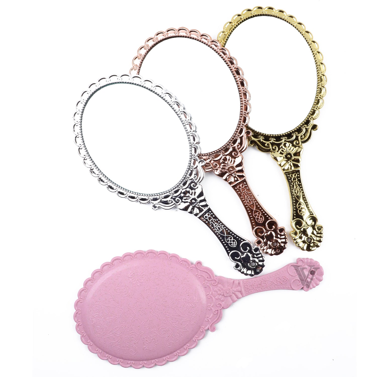 Beauty Handheld Makeup Mirror for Eyelash Extensions