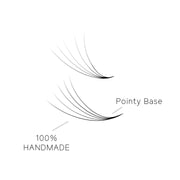 5D Handmade Premade Loose Fans With Pointy Base /500 Fans